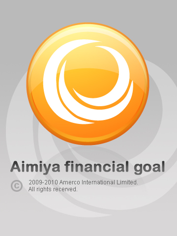 Заставка приложения Aimiya Financial Goal