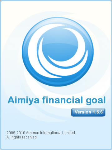 заставка приложения Aimiya Financial Goal