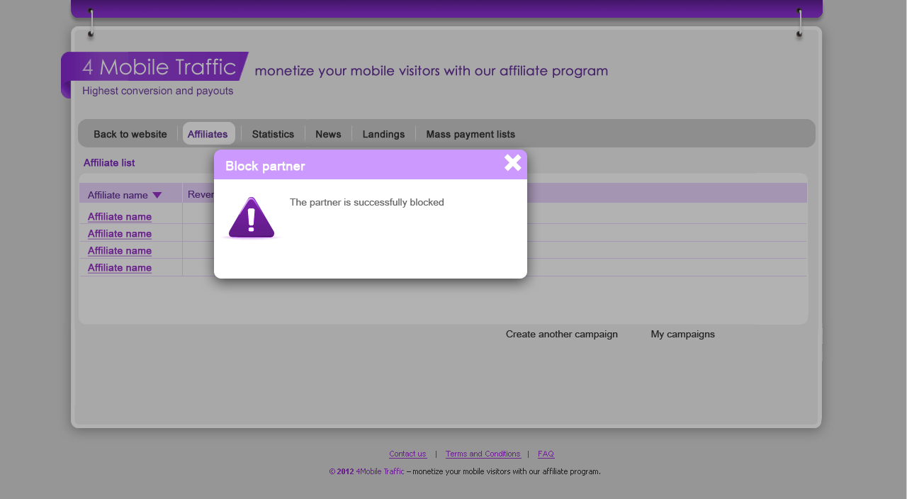 Дизайн сайта "4Mobile Traffic" Дизайн сайта "4Mobile Traffic"